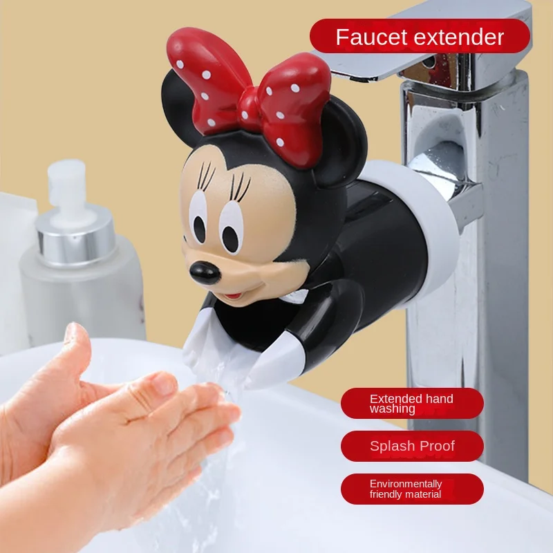 Silicone Tap Washer - Disney-Silicone Water Tap Faucet Extender, Minnie,