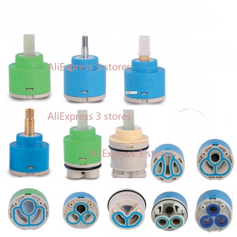 Basin Mixer Cartridge - 1 pçs 35/40mm substituição carretel de