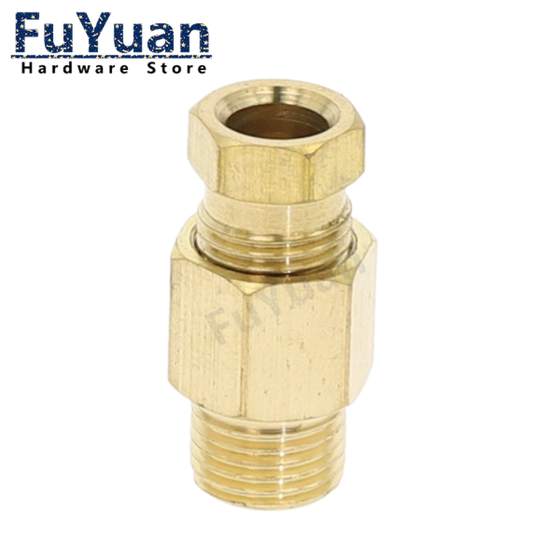 Compression Fitting Brass - Conector De Tubo De Máquina Ferramenta,