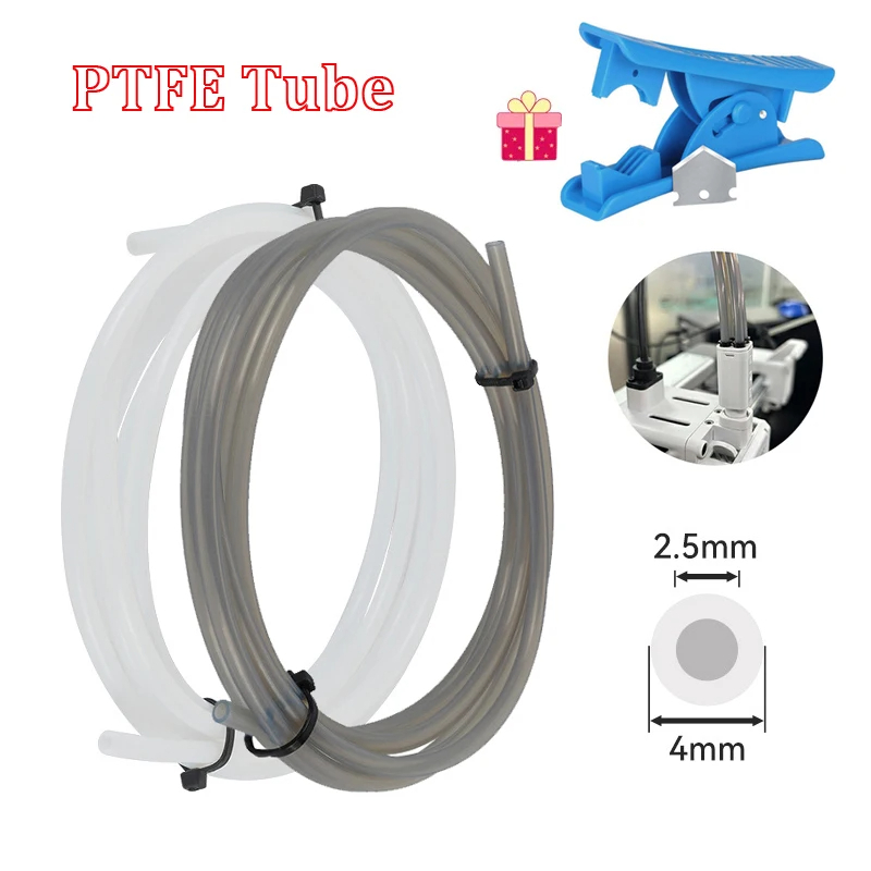 Ptfe Tape Thread - Tubo PTFE para Impressoras 3D Bambu
