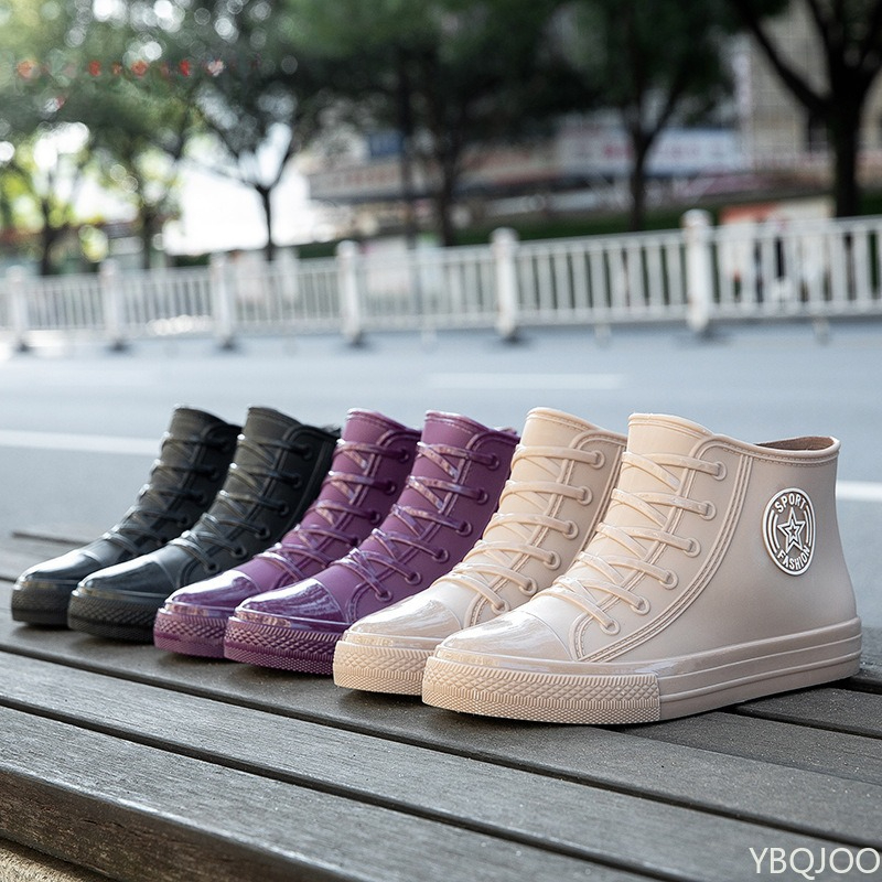 Botas de chuva femininas de tu - Pipe Bending Spring avaliação e preço