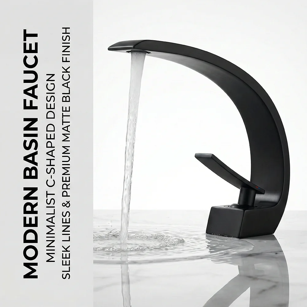 Torneira de Banheiro Preta Fos - Silicone Tap Washer avaliação e preço