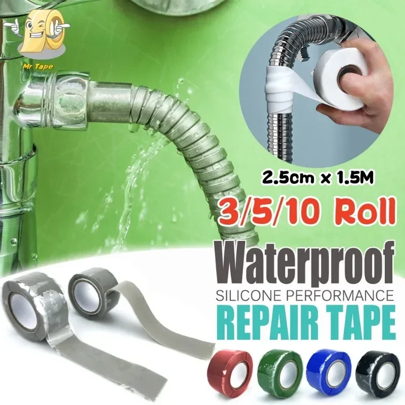 Fita Self-Fusing do silicone p - Silicone Tap Washer avaliação e preço