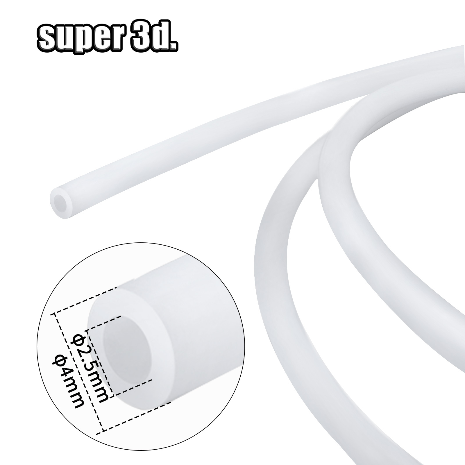 Tubo PTFE para Impressora 3D 2 - Ptfe Tape Thread avaliação e preço