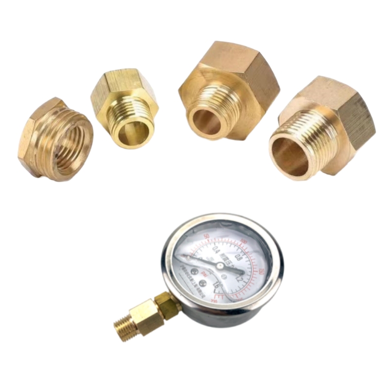 Para medidor de pressão conver - Compression Fitting Brass avaliação e preço