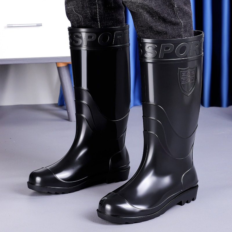 Botas de Chuva Masculinas de C - Pipe Bending Spring avaliação e preço