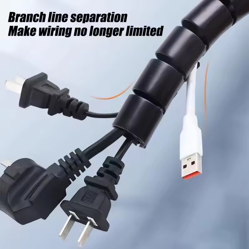 Organizador de Cabos Espiral F - Plastic Pipe Clip avaliação e preço