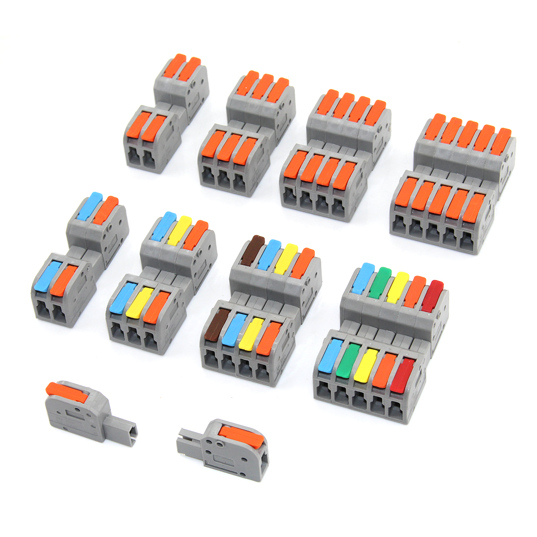 1/5/10pc conector de fiação rá - Push Fit Connector avaliação e preço