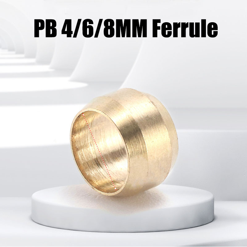 100 peças virolas de manga de  - Compression Fitting Brass avaliação e preço