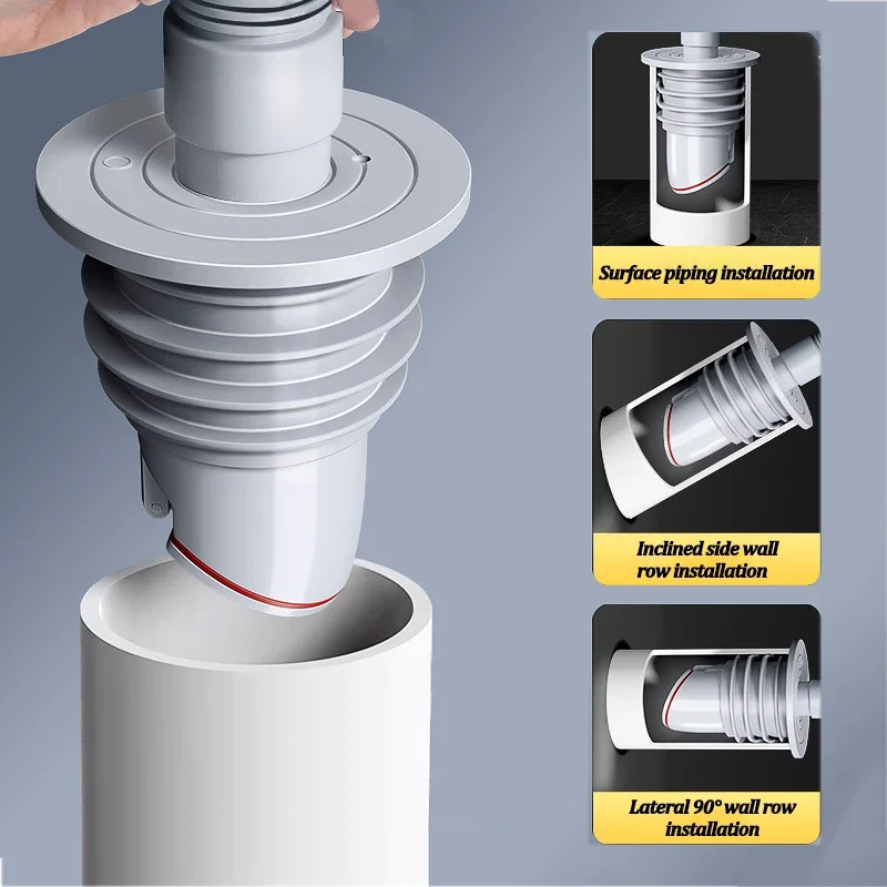 Anel de vedação de esgoto de b - Drain Pipe Clip avaliação e preço