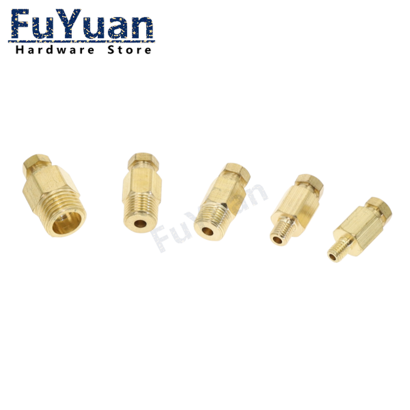 Conector De Tubo De Máquina Fe - Compression Fitting Brass avaliação e preço