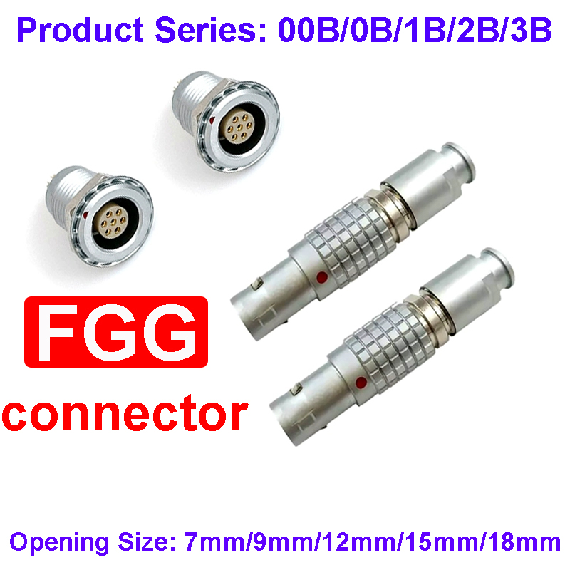 Conector Metálico FGG LEMO Com - Push Fit Connector avaliação e preço
